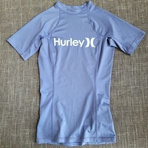 Hurley one & only rashguard surf shirt shortsleeve XS‎